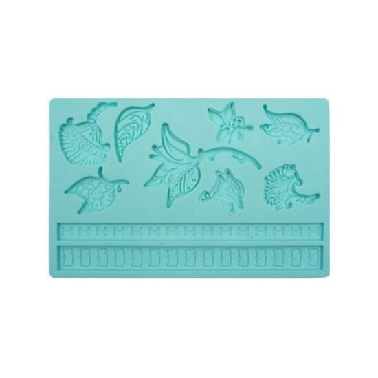 M90357 Matrita, mulaj silicon, ornament - ANT-CH