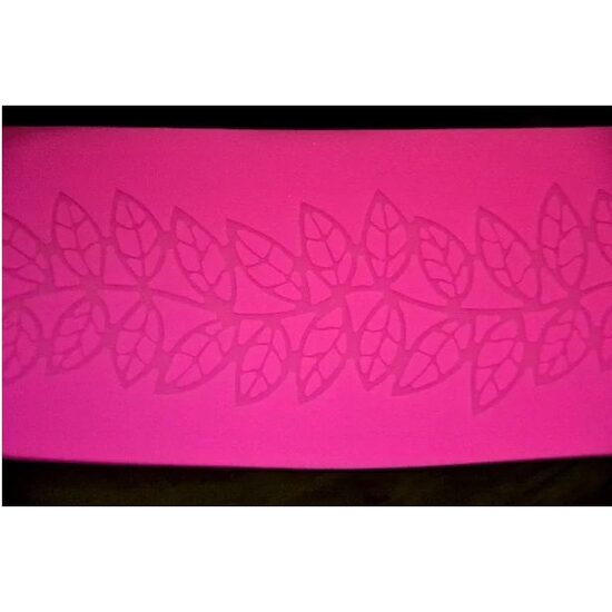 M91123 Matrita, mulaj silicon, ornament frunze- ANT-CH
