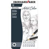 516913 Set 12 creioane grafit 5H-6B - Eberhard Faber