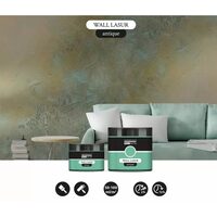 Wall Lasur antique 150 ml - Lazura antica pentru perete - Pentart