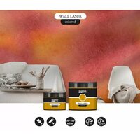 Wall Lasur colored 150ml - Lazura colorata pentru perete - Pentart