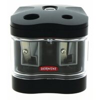 DW2302332 Ascutitoare electrica dubla profesionala neagra - DERWENT