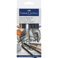 FC114002 Set carbune pentru schite - Faber-Castell