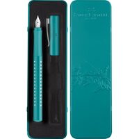 FC201516 Set cadou stilou SPARKLE TURCOAZ OCEAN METALIC M - Faber-Castell