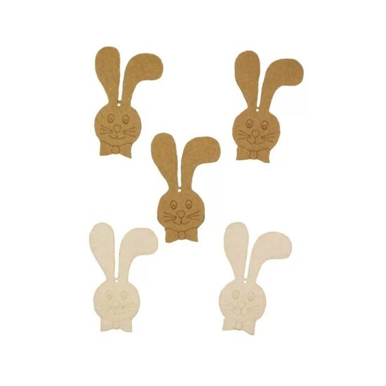 27344 - Set 5 figurine fetru - iepuras - Pentart