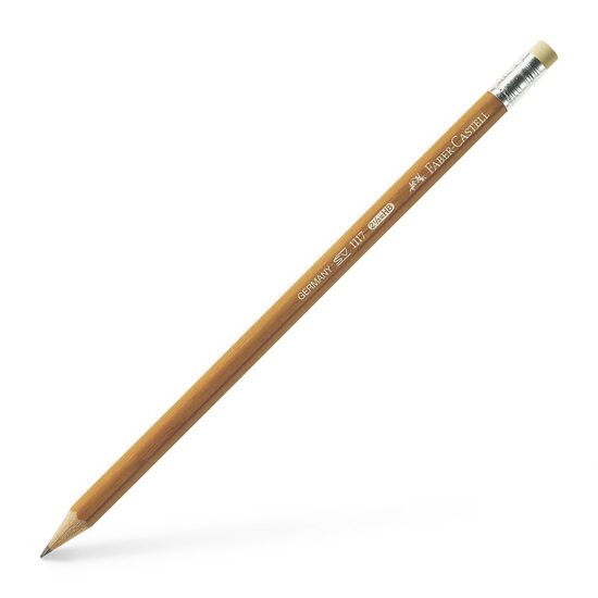FC111714 Creion grafit HB cu guma1117 Faber-Castell
