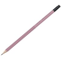 FC217237 Creion grafit B cu guma GRIP 2001 Rose 2022 - Faber-Castell