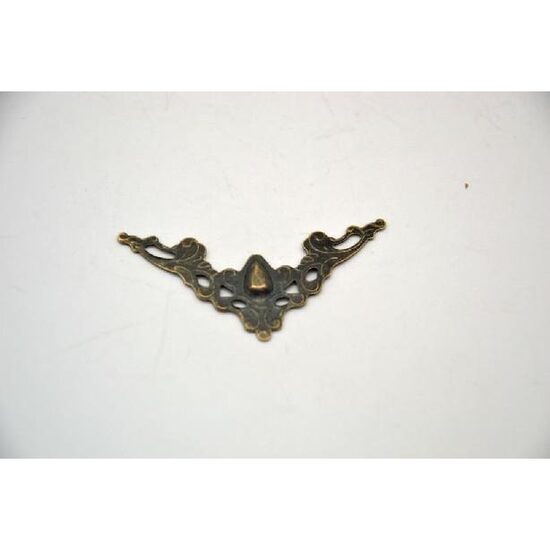 366944 - Coltar metalic - nuanta bronz - 4x4cm - ANT-CH