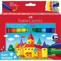 FC154324 Set 24 carioci JUMBO SUPERWASHABLE - Faber-Castell
