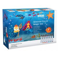 42940 Set culori de sticla Magic Sea pentru copii - Kreul