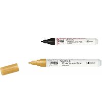 Marker Kreul Medium pentru sticla si portelan, varf mediu 2-4