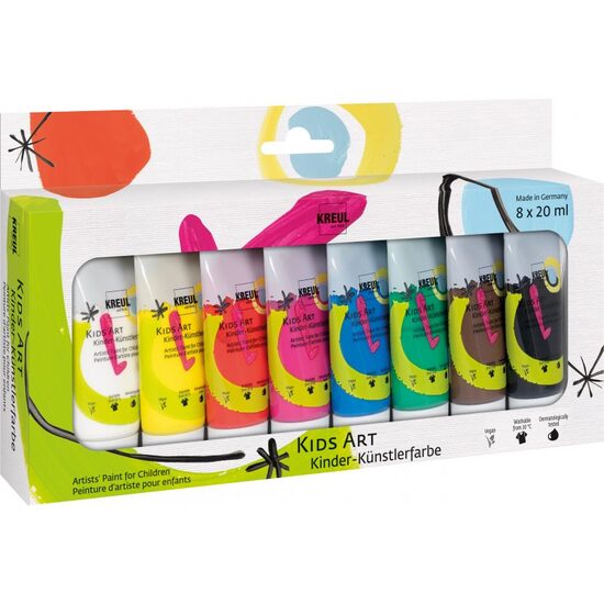 43360 Set culori pentru copii 8 x 20 ml kreul