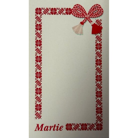 Set 50 cartonase martisor - Martie + motive traditionale 2