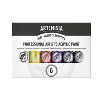 48376 Set acrilic 6x20ml Artemisia - Pentacolor