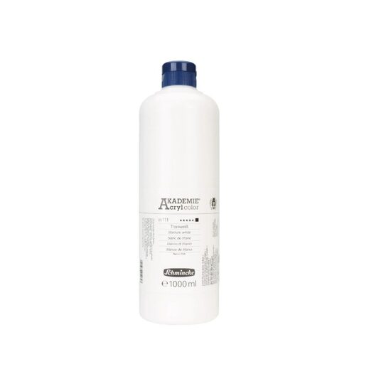 OFERTA - 23111029 Acrilic Akademie 1L - Alb de titan - Schmincke