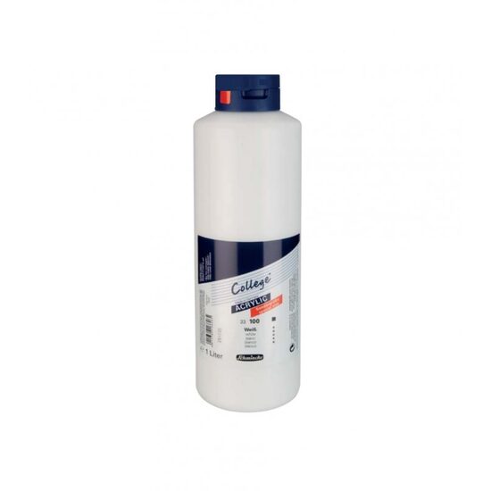 OFERTA - 33100029 Acrilic College 1L - Alb - Schmincke
