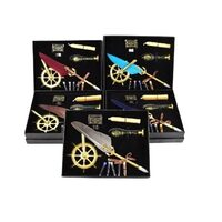 M1 517994 Set caligrafie cu sigiliu de ceara, pana BORDO - ANT-CH