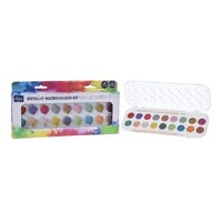 700810 Acuarele, 18 culori metalizate - ANT-CH