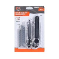 991048 Set 2 cuttere metalice + rezerve - ANT-CH