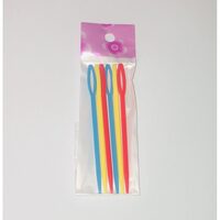 020817 - Set 6 ace plastic , 9 cm - STKL