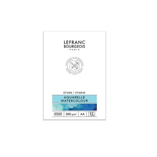 Bloc Studio watercolour A4, 200g/mp - Lefranc Bourgeois