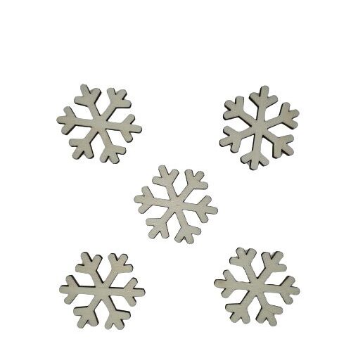 Set 5 figurine lemn - Fulgi - C-ART