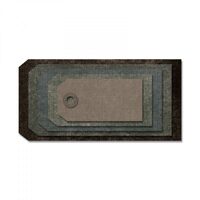 G - 663118 Set 7 cuttere Thinlits - Stacked Tags - Sizzix