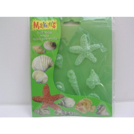 39003 - Push Mold - Sea Shells