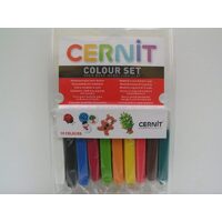 Multicolour Set - Cernit - 10 culori x 30 g