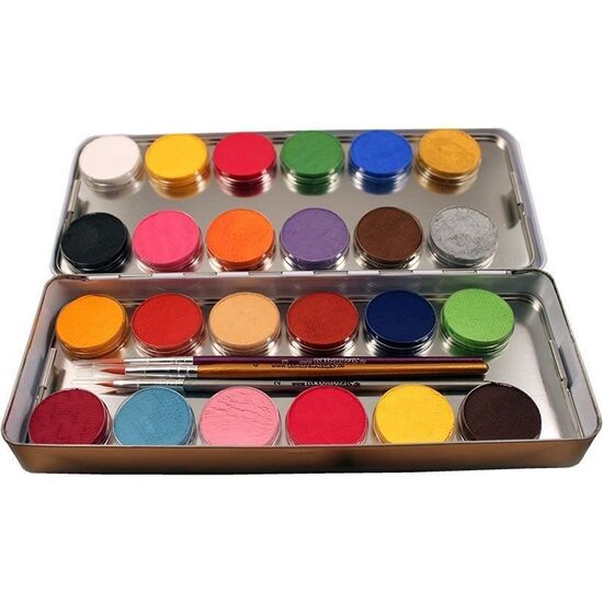 Set 24 culori profesionale Make-up - cutie metal
