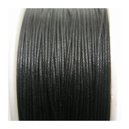 Sfoara bumbac - 6341- negru, 0,8 mm