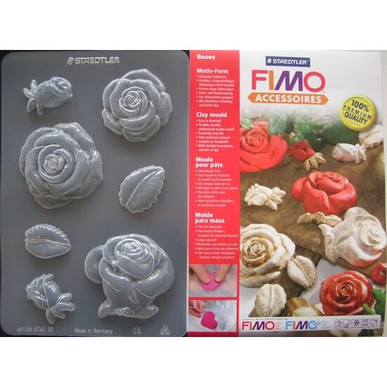 Matrita Fimo - Trandafiri - STH-8742-36
