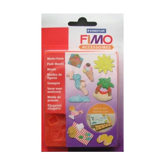 Push Moulds - Fimo - 11 modele Vacanta - STH-8725-03 - DISCONTINUU