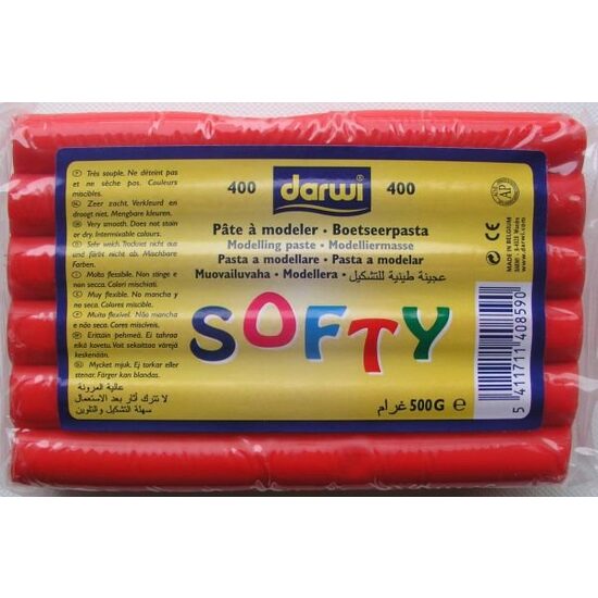 Pasta de modelaj, plastilina Softy 500g - Darwi