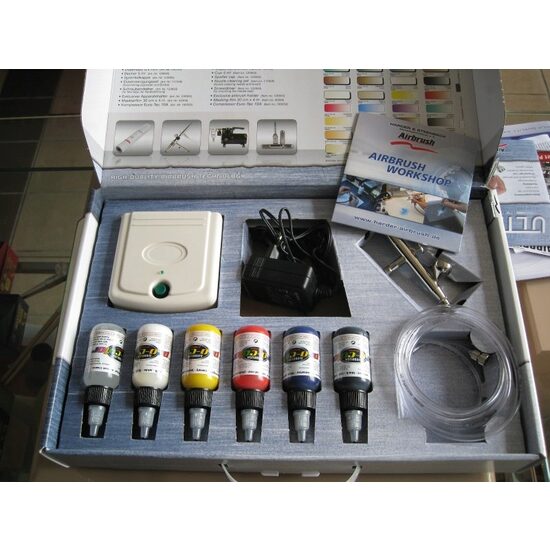 Set Aerograf - Harder & Steenbeck - Starter set - 125555