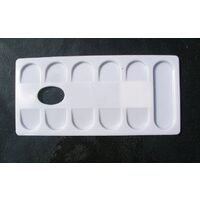 Paleta dreptunghiulara plastic 11.5 x 24 cm - Lefranc&Bourgeois
