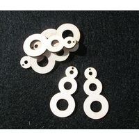 22986 Set 6 buc baza bijuterii lemn nr 225 PENT