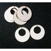 22995 Set 6 buc baza bijuterii lemn, nr 234 - Pentart