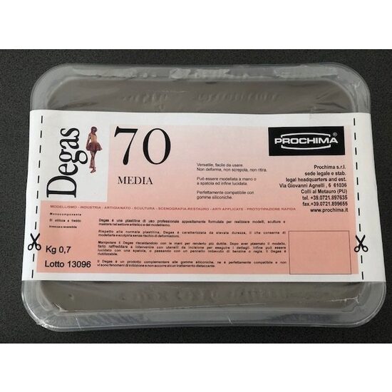 PL070G700 DEGAS-70 - Medium - 700 GR - Plastilina de modelat profesionala