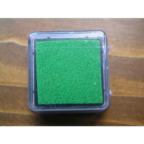 20-4888456 - Tus, stampila verde deschis - Heyda - 3x3 cm