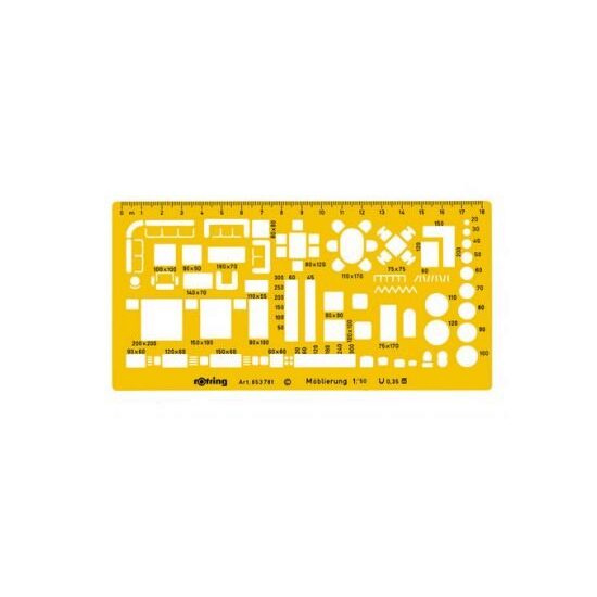 S0238921 - Sablon mobilier 1 50 - Rotring