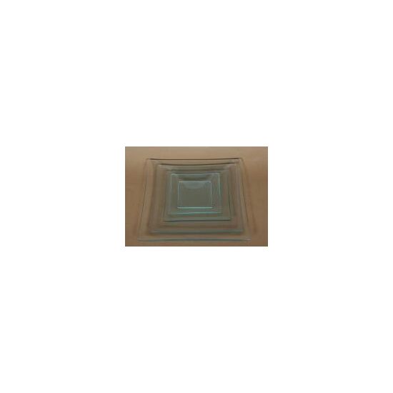 2836 - Farfurie sticla patrata - 25x25 cm - PENTART