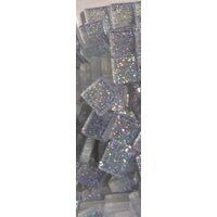 29159 - Mozaic blister cu glitter argintiu, 0.5x0.5cm, Pentart