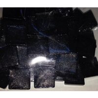 Mozaic blister cu glitter 0.5x0.5cm, nr 14 - negru - Pentart