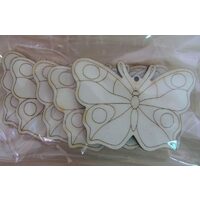 22764 Set 5 forme lemn, Pentart, fluture, nr 3