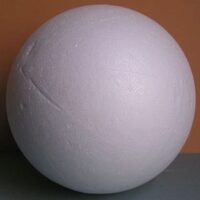 Bila polistiren 20cm, Pentart, poate fi deschisa