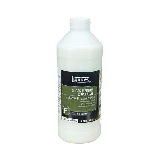 Gloss medium & varnish 473ml, Liquitex