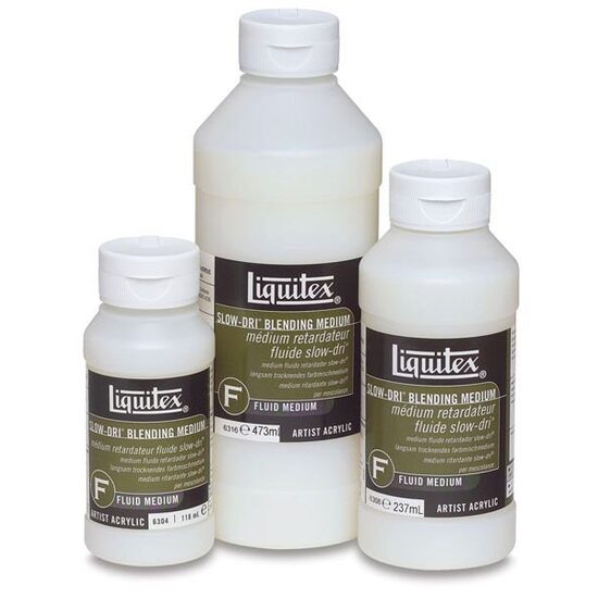 Slow dry blending medium 237 ml, Liquitex