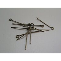 Set 10g ace bucla verzi, bronz, 2.5 cm - 1264b