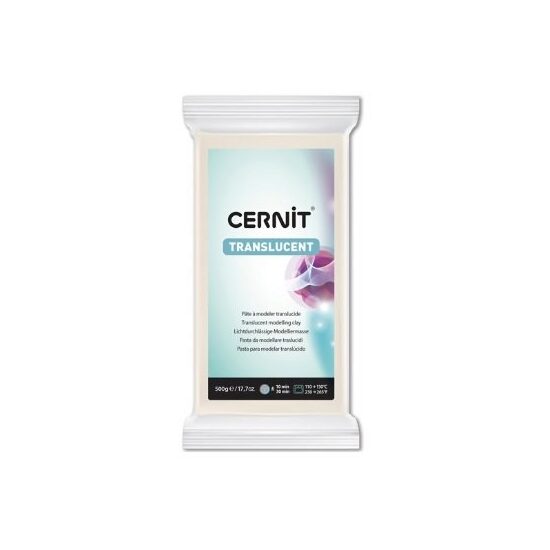 005 - Cernit translucent White, 500gr